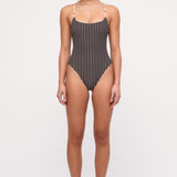 ZULU & ZEPHYR REVERSIBLE ONE PIECE CREAM FLOWER